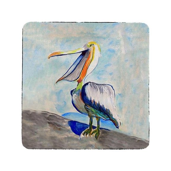Talking Pelican Coaster - Set of 4