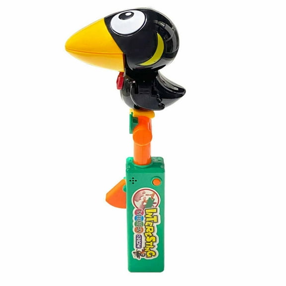 Talking Recording Crow Toy Stick For Kids Voice Repeat Imitation Show Educational Tongue Learning Activity Fun Play