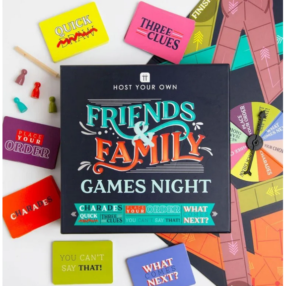 Talking Tables Friends & Family Game Night