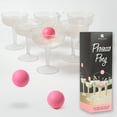 thumbnail image 1 of Talking Tables Prosecco  Pong Adult Drinking Game Includes Ping Pong Balls | Games for Bachelorette Party, Girls Night, Birthday, Bridal Shower, NYE, 12 Glasses, 1 of 6