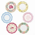 thumbnail image 1 of Talking Tables Small "Vintage" Plate 8", 6 designs, 12Pk, 1 of 6