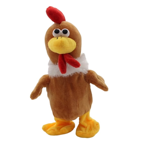 Talking Walking Plush Animal Toys, Repeat What You Say Interactive Electronic Pet with Animated Movement, Soft Stuffed Character Set