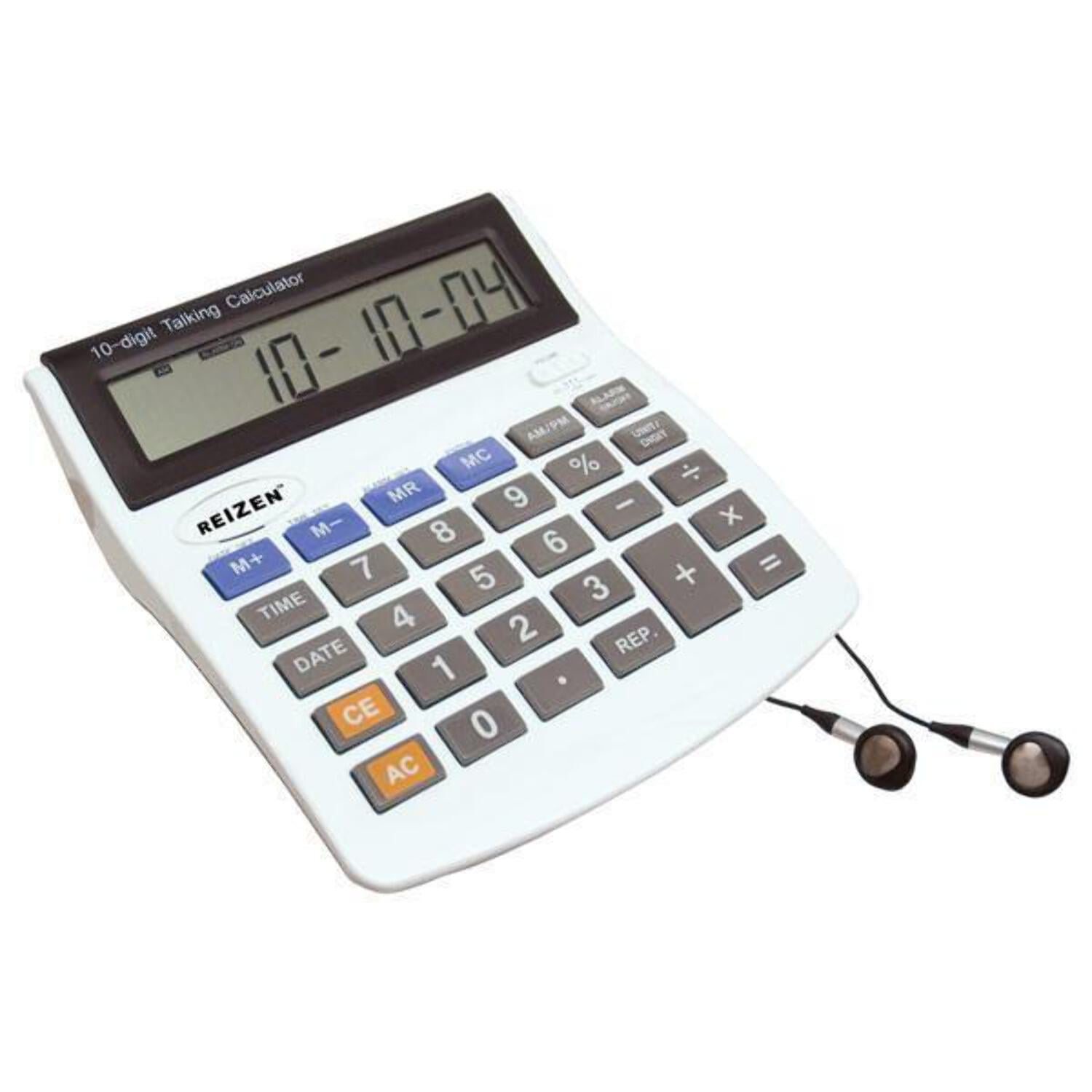 Talking and Large Display Calculator