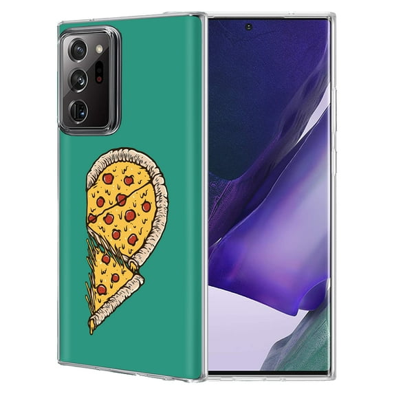 TalkingCase Cover for Samsung Galaxy Note 20 Ultra 5G, 2020 (Not Note 20), Pizza 2 Print, Lightweight, Soft, USA
