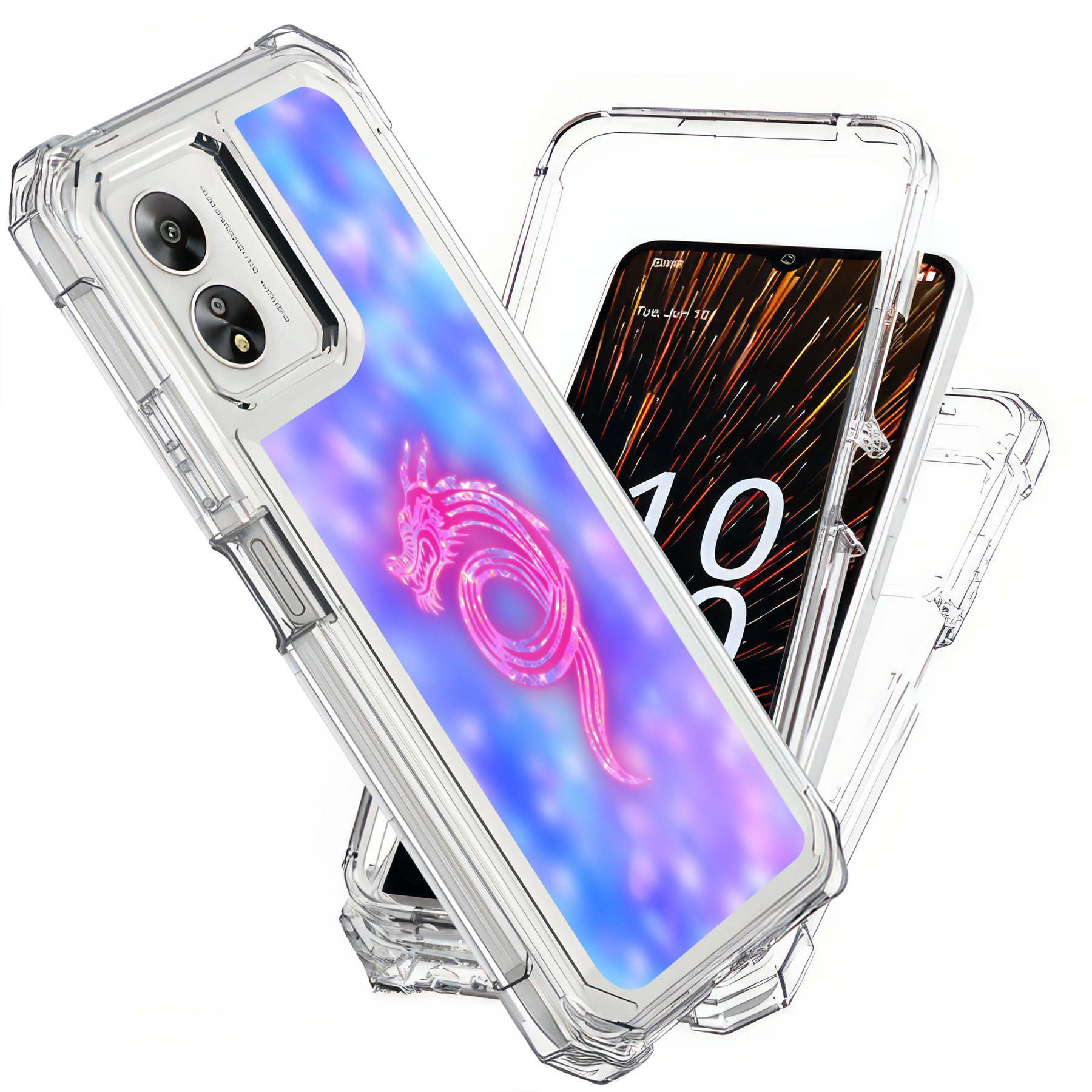 TalkingCase Full Body Phone Case Compatible for Boost Mobile Summit 5G ...