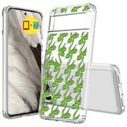 TalkingCase Hybrid Phone Case Compatible for Google Pixel 8a 2024(Not Pixel 8, 8 Pro), Snake One Zodiac Print, w/ Glass Screen Protector, Acrylic Back, Raised Edges, USA Print