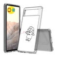 thumbnail image 1 of TalkingCase Hybrid Phone Cover Compatible for Google Pixel 6, Matching Couple Girl Print, w/ Glass Screen Protector, Acrylic Back, Raised Edges, Print in USA, 1 of 7