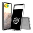 thumbnail image 1 of TalkingCase Hybrid Phone Cover Compatible for Google Pixel 6, NASA Space Agency 3 Print, w/ Glass Screen Protector, Acrylic Back, Raised Edges, Print in USA, 1 of 7