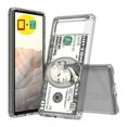 thumbnail image 1 of TalkingCase Hybrid Phone Cover Compatible for Google Pixel 6, Ten Dollars Bill Print, w/ Glass Screen Protector, Acrylic Back, Raised Edges, Print in USA, 1 of 7