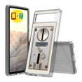 thumbnail image 1 of TalkingCase Hybrid Phone Cover Compatible for Google Pixel 6, Vending Coin Slot Print, w/ Glass Screen Protector, Acrylic Back, Raised Edges, Print in USA, 1 of 7