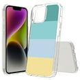 thumbnail image 1 of TalkingCase Hybrid Phone Cover Compatible for Apple iPhone 15, Color Block 7 Print, Acrylic Back, Raised Edges, Print in USA, 1 of 7