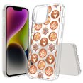 thumbnail image 1 of TalkingCase Hybrid Phone Cover Compatible for Apple iPhone 15, Latte Art Pattern Print, Acrylic Back, Raised Edges, Print in USA, 1 of 7