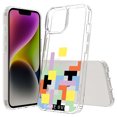 thumbnail image 1 of TalkingCase Hybrid Phone Cover Compatible for Apple iPhone 15 Plus, Stylish Game Over Print, Acrylic Back, Raised Edges, USA, 1 of 7