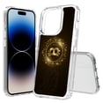 thumbnail image 1 of TalkingCase Hybrid Phone Cover Compatible for Apple iPhone 15 Pro, Bitcoin Crypto 08 Print, Acrylic Back, Raised Edges, USA, 1 of 7