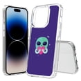 thumbnail image 1 of TalkingCase Hybrid Phone Cover Compatible for Apple iPhone 15 Pro, Hi Cute Alien Print, Acrylic Back, Raised Edges, USA, 1 of 7