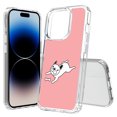 thumbnail image 1 of TalkingCase Hybrid Phone Cover Compatible for Apple iPhone 15 Pro Max, Bulldog 2 Print, Acrylic Back, Raised Edges, USA, 1 of 7