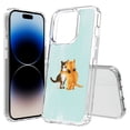 thumbnail image 1 of TalkingCase Hybrid Phone Cover Compatible for Apple iPhone 15 Pro Max, Meoww Print, Acrylic Back, Raised Edges, USA, 1 of 7