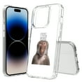 thumbnail image 1 of TalkingCase Hybrid Phone Cover Compatible for Apple iPhone 15 Pro, Meme Monkey 1 Print, Acrylic Back, Raised Edges, USA, 1 of 7