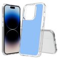 thumbnail image 1 of TalkingCase Hybrid Phone Cover Compatible for Apple iPhone 15 Pro, Sky Blue Color Print, Acrylic Back, Raised Edges, USA, 1 of 7