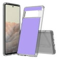 thumbnail image 1 of TalkingCase Hybrid Phone Cover Compatible for Google Pixel 6 Pro, Lavender Purple Print, Acrylic Back, Raised Edges, Print in USA, 1 of 7