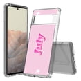 thumbnail image 1 of TalkingCase Hybrid Phone Cover Compatible for Google Pixel 6 Pro, Month July Print, Acrylic Back, Raised Edges, Print in USA, 1 of 7