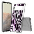 thumbnail image 1 of TalkingCase Hybrid Phone Cover Compatible for Google Pixel 6 Pro, Watercolor Fur 17 Print, Acrylic Back, Raised Edges, Print in USA, 1 of 7