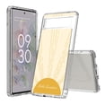 thumbnail image 1 of TalkingCase Hybrid Phone Cover Compatible for Google Pixel 6a, Hello Sunshine Print, Acrylic Back, Raised Edges, Print in USA, 1 of 7