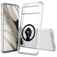 thumbnail image 1 of TalkingCase Hybrid Phone Cover Compatible for Google Pixel 7a, BLM Quote Print, Acrylic Back, Raised Edges, Print in USA, 1 of 7