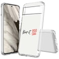 thumbnail image 1 of TalkingCase Hybrid Phone Cover Compatible for Google Pixel 7a, Keep It 100 Print, Acrylic Back, Raised Edges, Print in USA, 1 of 7
