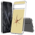 thumbnail image 1 of TalkingCase Hybrid Phone Cover Compatible for Google Pixel 8 Pro, Spider Photo Print, Acrylic Back, Raised Edges, USA, 1 of 7