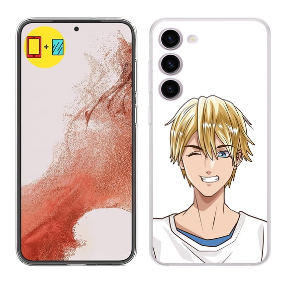TalkingCase Personalize Custom Phone Case Cover Made for Samsung Galaxy S23+ Plus 2023, Glass Screen Protector Incl, DIY Design, I Love K POP, Lightweight, Flexible, Print in USA