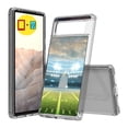 thumbnail image 1 of TalkingCase Personalize Custom Phone Cover Made for Google Pixel 6, w/ Glass Screen Protector, DIY, Super Bowl, Acrylic Back, Raised Edges, Print in USA, 1 of 8