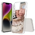 thumbnail image 1 of TalkingCase Personalize Custom Phone Cover Made for Apple iPhone 15 Plus, DIY, Your Child Photo, Acrylic Back, Raised Edges, Print in USA, 1 of 8