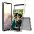 thumbnail image 1 of TalkingCase Personalize Custom Phone Cover Made for Google Pixel 6, DIY, Happy Moment, Acrylic Back, Raised Edges, Print in USA, 1 of 8