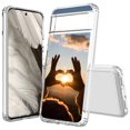 thumbnail image 1 of TalkingCase Personalize Hybrid Phone Case Cover Made for Google Pixel 8a 2024(Not Pixel 8, 8 Pro), DIY Design, My Love, Acrylic Back, Raised Edges, USA Print, 1 of 8