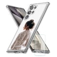 thumbnail image 1 of TalkingCase Personalize Slim Fit Phone Case Cover Made for Samsung Galaxy S24 Ultra, Glass Screen Protector Incl, DIY Design, Love of My Life, Lightweight,Flexible, USA Print, 1 of 8