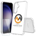 thumbnail image 1 of TalkingCase Personalize Slim Fit Phone Case Cover Made for Samsung Galaxy S25, Glass Screen Protector Incl, DIY Design, Company Logo, Lightweight,Flexible, USA Print, 1 of 8