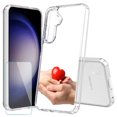 thumbnail image 1 of TalkingCase Personalize Slim Fit Phone Case Cover Made for Samsung Galaxy S25, Glass Screen Protector Incl, DIY Design, Family Love Gift, Lightweight,Flexible, USA Print, 1 of 8