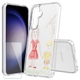 thumbnail image 1 of TalkingCase Personalize Slim Fit Phone Case Cover Made for Samsung Galaxy S25, Glass Screen Protector Incl, DIY Design, Kid Artwork, Lightweight,Flexible, USA Print, 1 of 8
