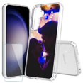 thumbnail image 1 of TalkingCase Personalize Slim Fit Phone Case Cover Made for Samsung Galaxy S25, Glass Screen Protector Incl, DIY Design, Special time, Lightweight,Flexible, USA Print, 1 of 8