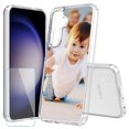thumbnail image 1 of TalkingCase Personalize Slim Fit Phone Case Cover Made for Samsung Galaxy S25+ Plus, Glass Screen Protector Incl, DIY Design, Your Baby, Lightweight,Flexible, USA Print, 1 of 8