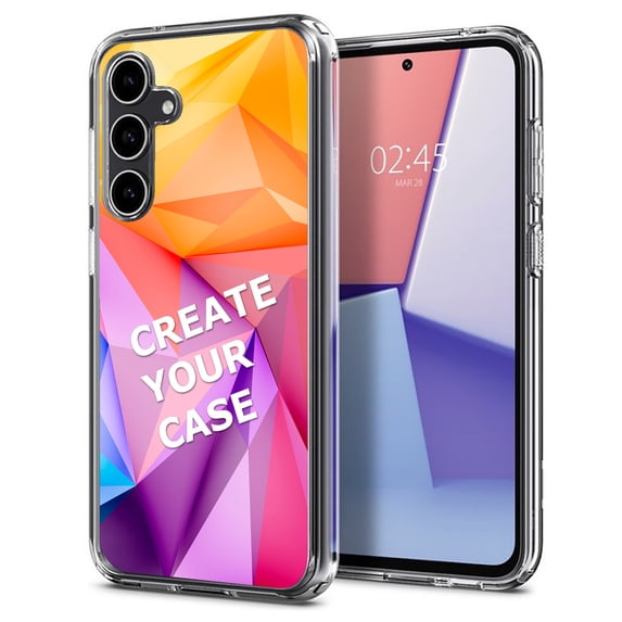 TalkingCase Personalize Slim Fit Phone Case Cover for Samsung Galaxy S23 FE, DIY Design, Make Your Own, Military Grade Protection, Lightweight,Flexible, Print in USA