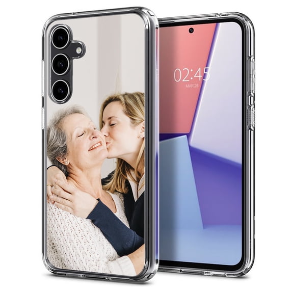 TalkingCase Personalize Slim Fit Phone Case Cover for Samsung Galaxy S23 FE, DIY Design, Mom Gift, Military Grade Protection, Lightweight,Flexible, Print in USA