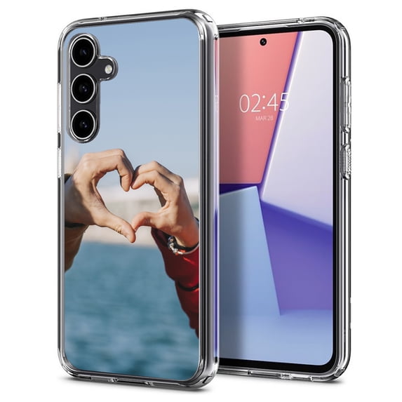 TalkingCase Personalize Slim Fit Phone Case Cover for Samsung Galaxy S23 FE, DIY Design, Together Forever, Military Grade Protection, Lightweight,Flexible, Print in USA