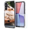 thumbnail image 1 of TalkingCase Personalize Slim Fit Phone Case Cover for Samsung Galaxy S23 FE, Glass Screen Protector Incl, DIY Design, Favorite Cat, Lightweight,Flexible, Print in USA, 1 of 8