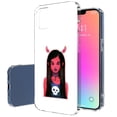 thumbnail image 1 of TalkingCase Slim Case for Apple iPhone 14 Plus, Slim Thin Gel Tpu Cover, Cute Devil Girl Print, Light Weight, Flexible, Soft, Anti-Scratch, Printed in USA, 1 of 7