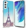 thumbnail image 1 of TalkingCase Slim Case Compatible for Samsung Galaxy S21 FE 5G (Fan Edition), Fall in Paris Print, Lightweight, Flexible, Soft, USA, 1 of 7