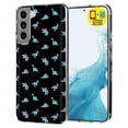 thumbnail image 1 of TalkingCase Slim Case Compatible for Samsung Galaxy S22 5G, Glass Screen Protector Incl, Dinosaurs Shape Print, Lightweight,Flexible,Soft, USA, 1 of 8