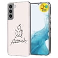 thumbnail image 1 of TalkingCase Slim Case Compatible for Samsung Galaxy S22 5G, Glass Screen Protector Incl, Green Fun Avocado 3 Print, Lightweight,Flexible,Soft, USA, 1 of 8