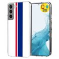 thumbnail image 1 of TalkingCase Slim Case Compatible for Samsung Galaxy S22 5G, Glass Screen Protector Incl, Racing Stripe 5 Print, Lightweight,Flexible,Soft, USA, 1 of 8
